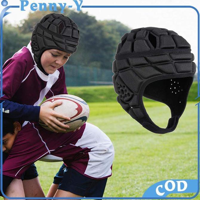 Murah Helm Kiper Aldult Pelindung Kepala Rugby Helm Pelindung Bola Rugby