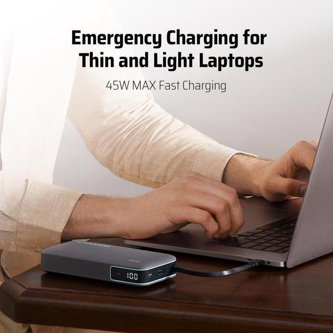 Power- Cuktech Pb200N Powerbank 20000Mah 55W Usb Type C Pd Dital Display Turbo Super Fast Charging
