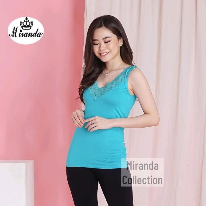 Donna- Tanktop Miranda / Tank Top V-Neck Renda - Miranda 7369
