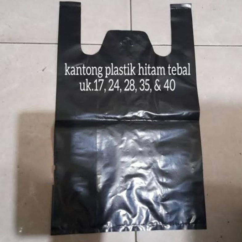 GROSIR - Kantong Tebal Plastik Tebal Kresek Tebal Hitam