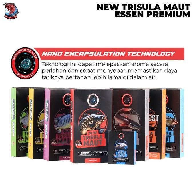 ESSEN NEW TRISULA MAUT JUMBO | NANO ENCAPSULATION | MANCING ESSEN UNTUK IKAN MAS LELE PATIN BANDENG 