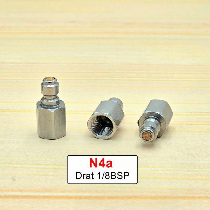 Adaptor Quick Fill / Quickfill HW100 FX BSA Evanix Dll / Adapter Quick Fill Drat 1/8BSP 1/8 BSP ( N4