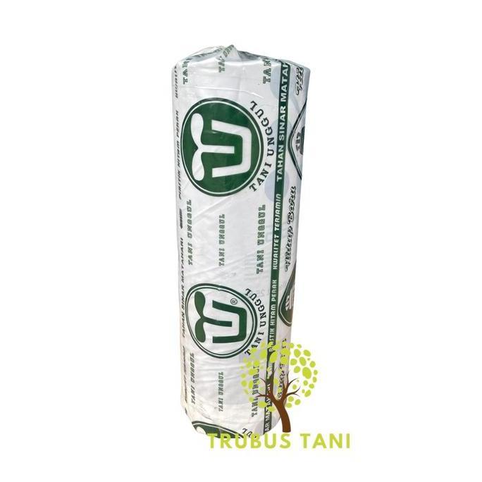 Mulsa BELL 1/2 Roll 9Kg - lebar 100cm - Plastik Mulsa Hitam Perak