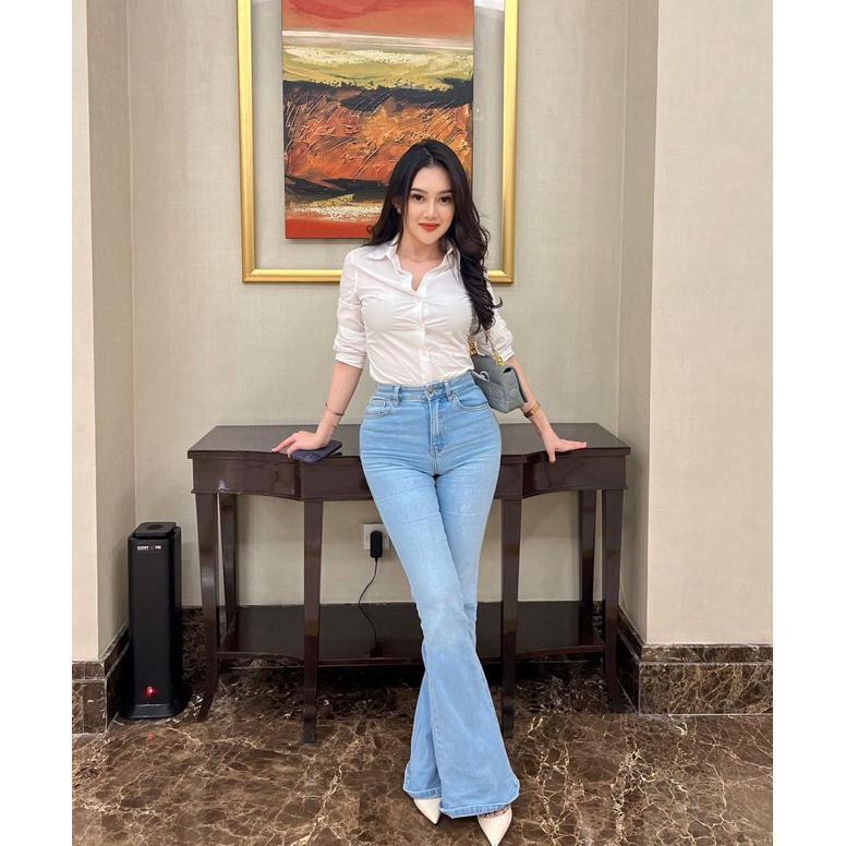 ORIGINAL CUTBRAY JEANS WANITA KEKINIAN - CELANA JEANS CUTBRAY
