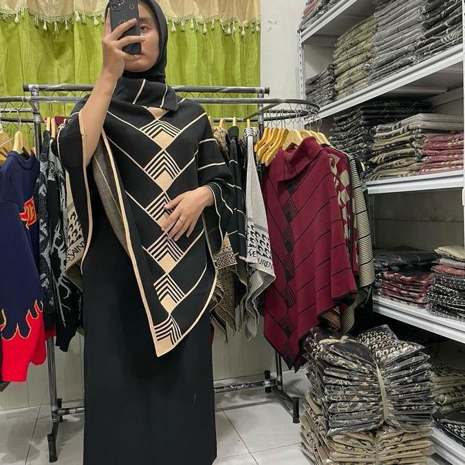 MURAH LEBAY Poncho rajut import #wajit starla cardigan MURAH LEBAY