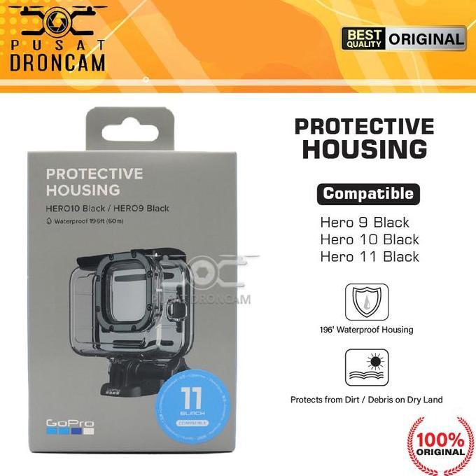 GoPro Underwater Housing HERO 10 Waterproof Go Pro HERO 9 ORIGINAL