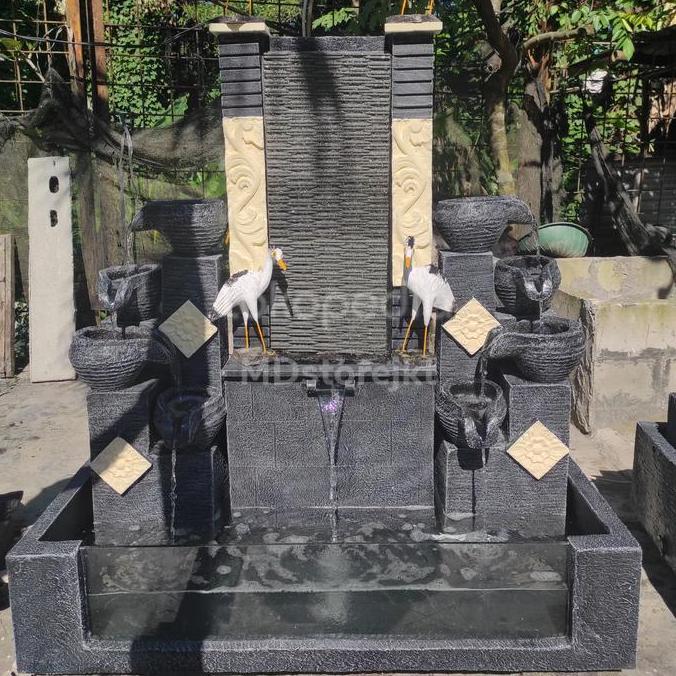 Kolam minimalis(air mancur minimalis)taman portable / air terjun mini
