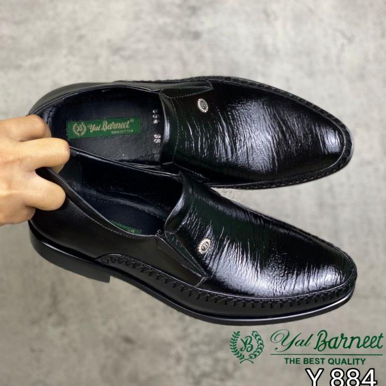 promo terbaru sepatu pantofel pria sepatu pantopel formal hitam kerja pesta kulit asli pentopel yal 
