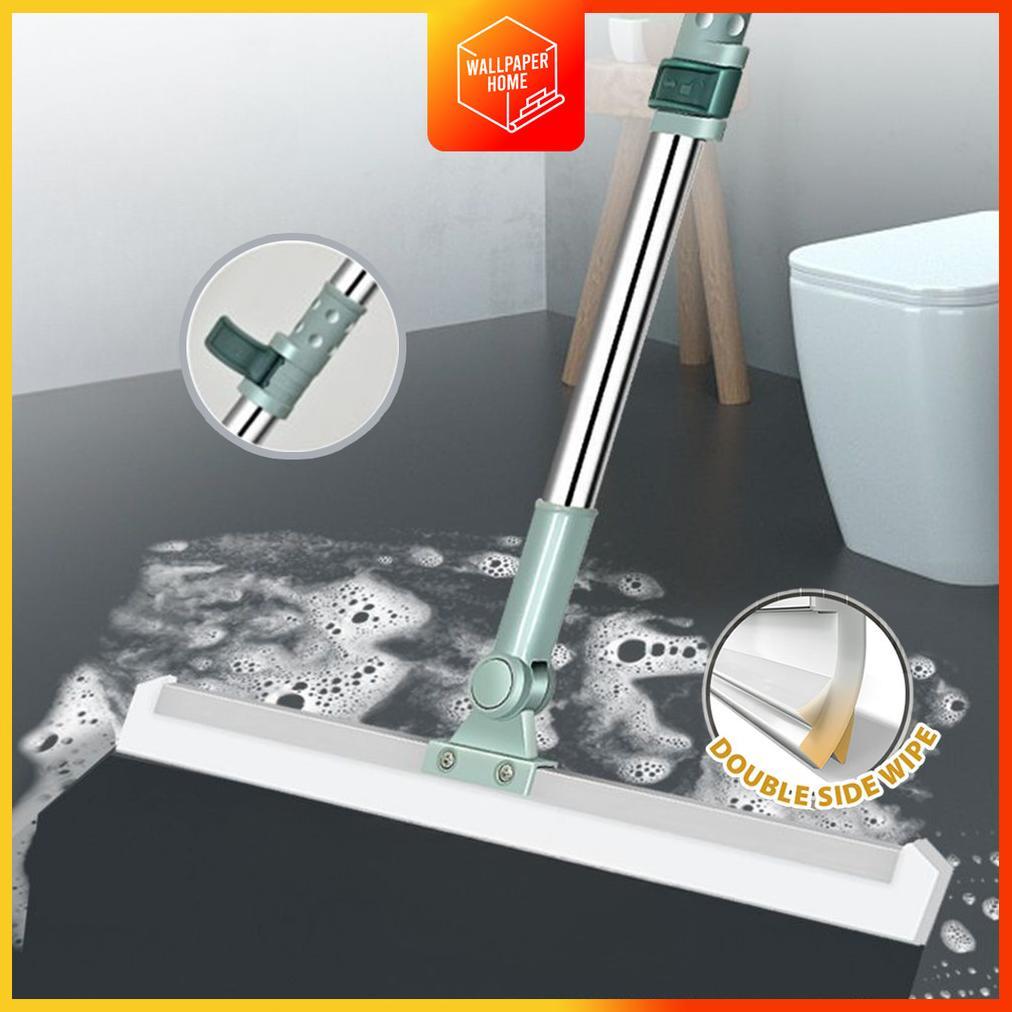 Harga Spesial Wiper Sapu Karet Silikon - Alat Pel Lantai Magic Broom Serbaguna Untuk Basah & Kering