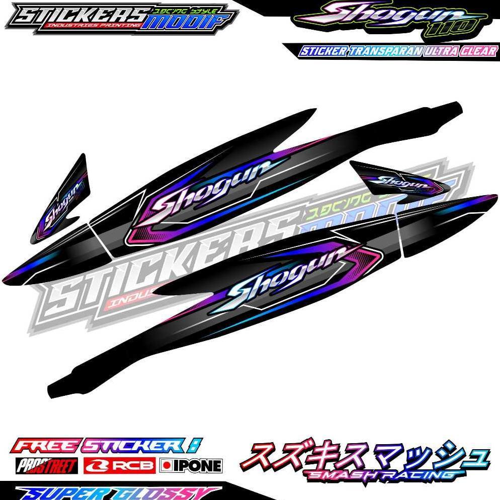 Best Seller Striping Variasi Suzuki Shogun R 110 / Sticker List Variasi Motor Suzuki Shogun R 110