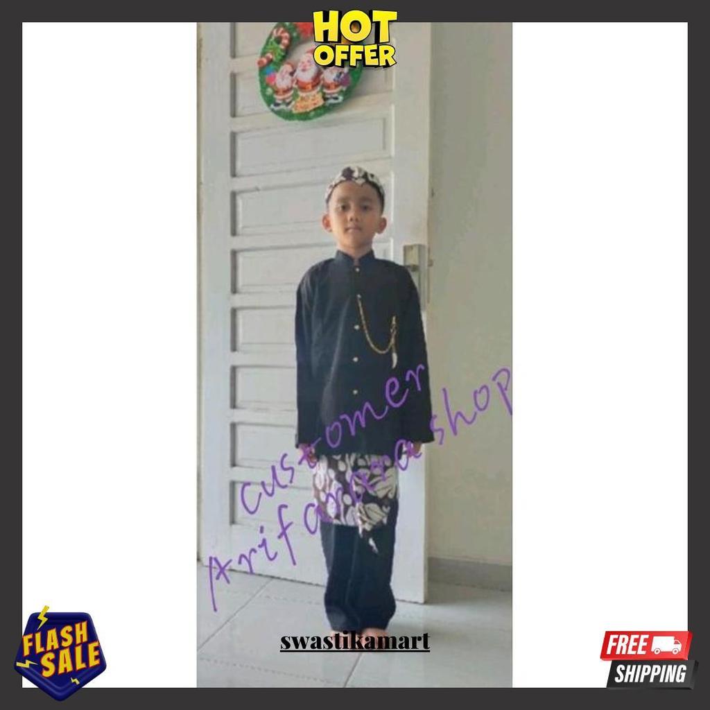 Baju Adat Jawa Basofi / Baju Cak Anak Kualitas Premium
