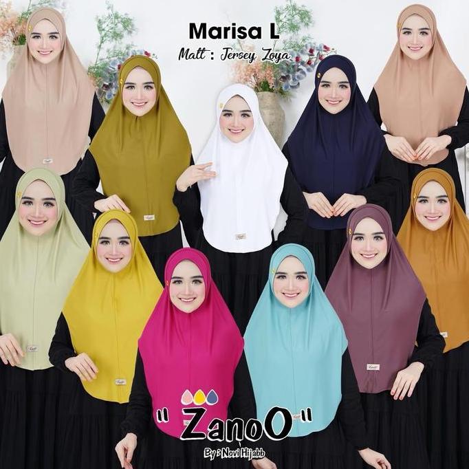Velo- New- Zanoo - Marisa L Hijab Instan Daily Terbaru Zanoo