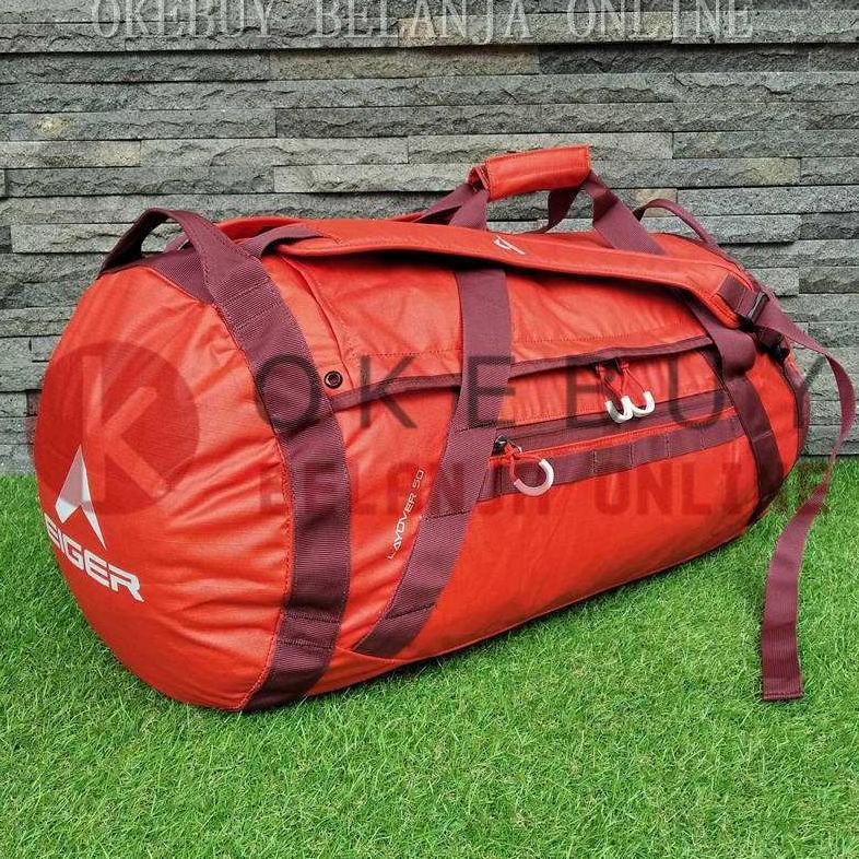 Eiger Tas Duffel 910005601 Layover 50 Folded Duffle 50L Orange