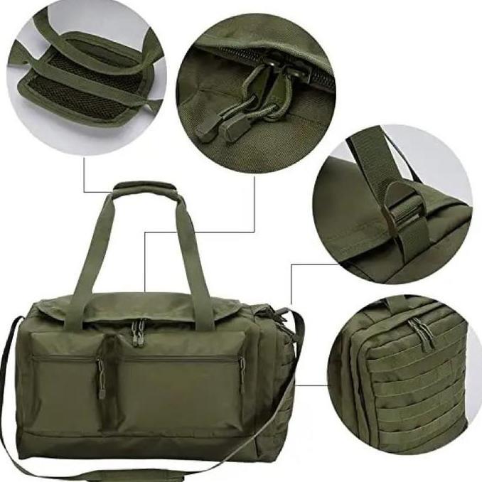 Tas Travel Gym Bag Pria Multifungsi Ukuran Sedang Multifungsi