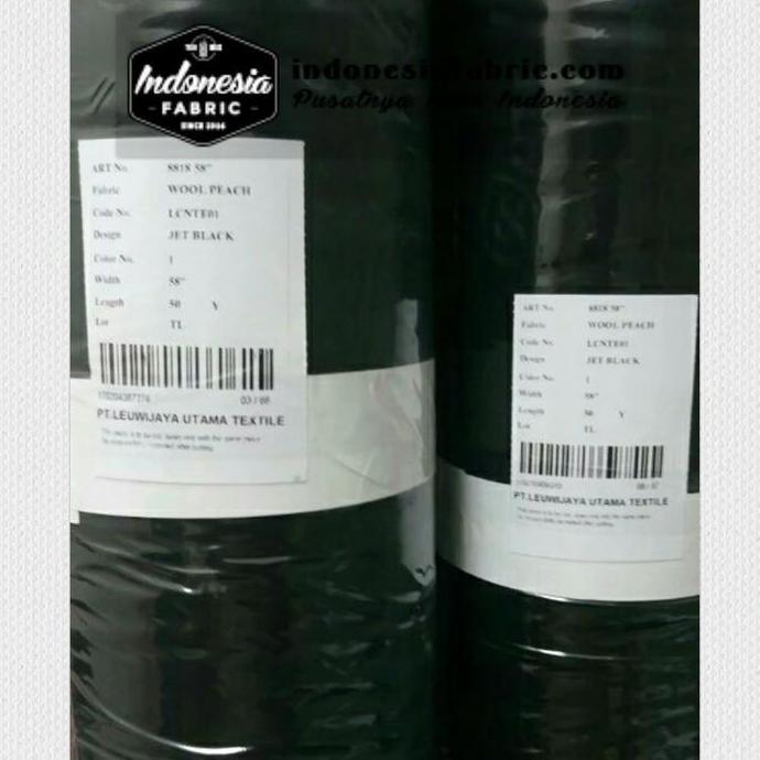 Kain Jet Black Jetblack Wolfis Woolpeach (Roll)