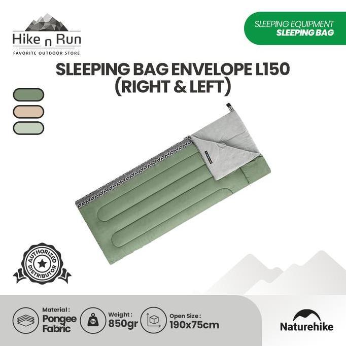 Sleeping Bag Naturehike L150 NH20MSD05 Envelope Cotton