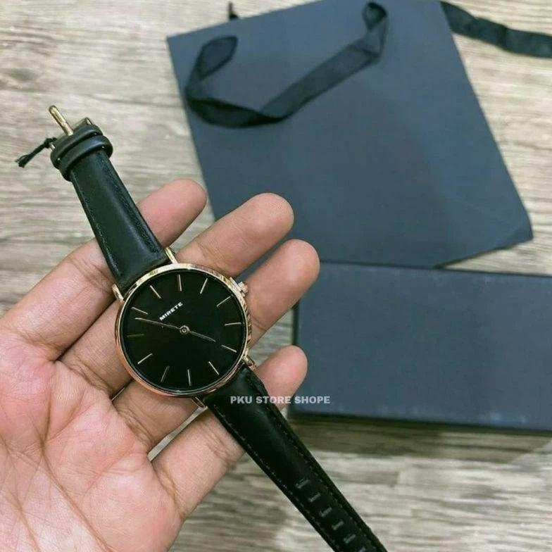 Termurah Jam Tangan Pria Bisnis Arloji Tahan Air Ultra Tipis   Jam Tren Sederhana Simpel