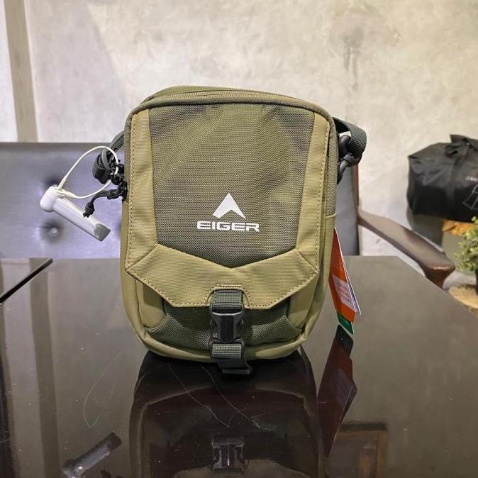 EIGER TAS SELEMPANG PRIA CROSSROAD SV 1F TRAVEL POUCH - OLIVE