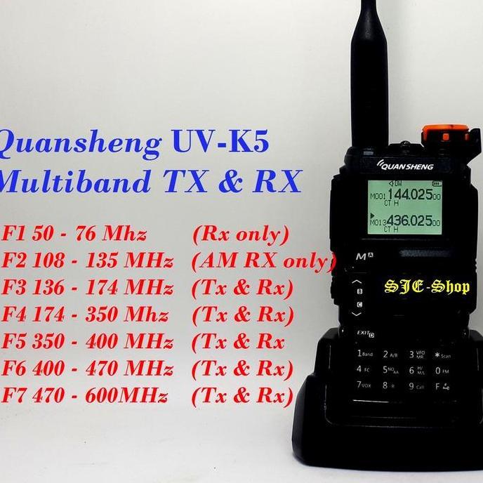 SUPER HEMAT - PROMO HT QUANSHENG UV-K5 MULTIBAND