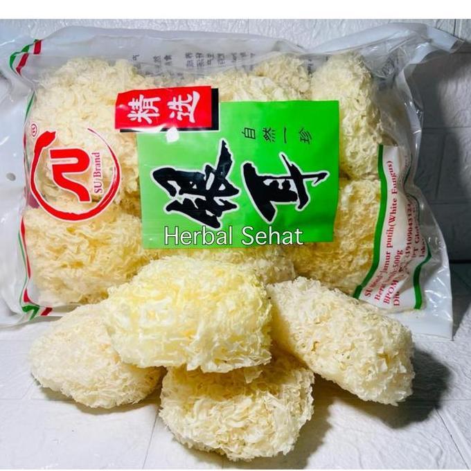 Newnature- (100G) Jamur Es / Jamur Putih Super / Jamur Salju / Pek Bokni Bok Ni