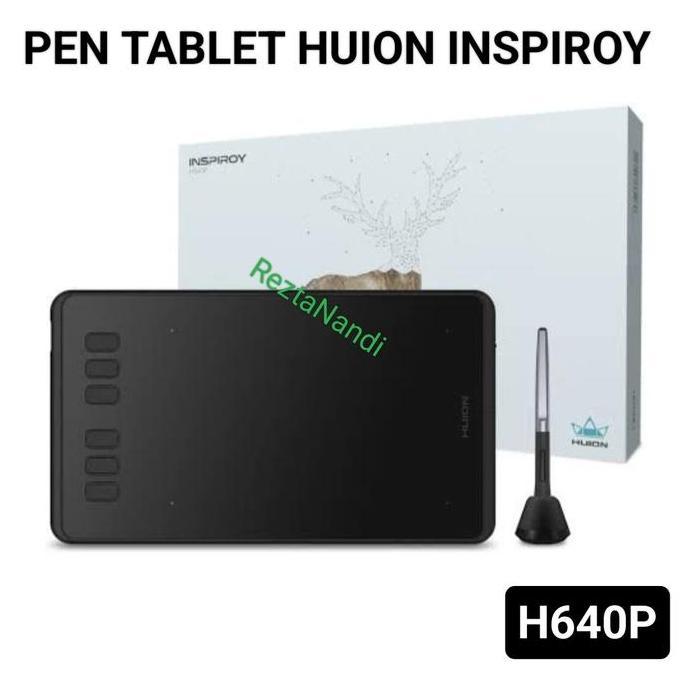 HARGA DISC - PEN TABLET HUION H640P Drawing Pad Huion Inspiroy H 640 P Graphics