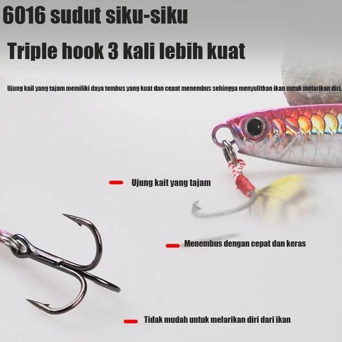 Umpan plat besi jatuh, umpan plat besi ikan kerapu, ikan kerapu air tawar, air laut, jarak jauh, cas