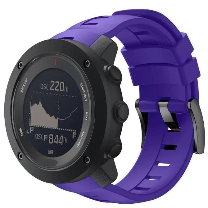 STRAP BAND TALI JAM SUUNTO AMBIT3 VERTICAL TRAVERSE ALPHA BARO PURPLE HANGER
