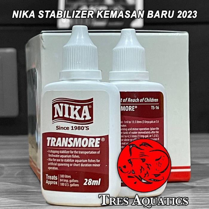 Nika obat penenang ikan arwana ( obat penenang )