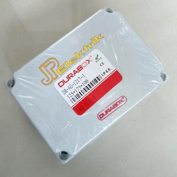HOT DEAL - Box Panel Plastik Box ABS 125x175x100 mm Abu Junction Box Panel ABS IP66