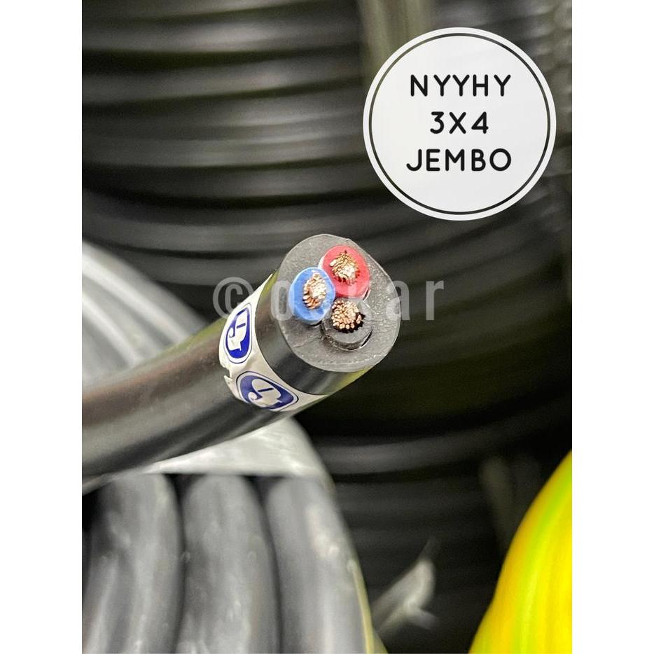 KABEL SERABUT NYYHY 3X4 JEMBO