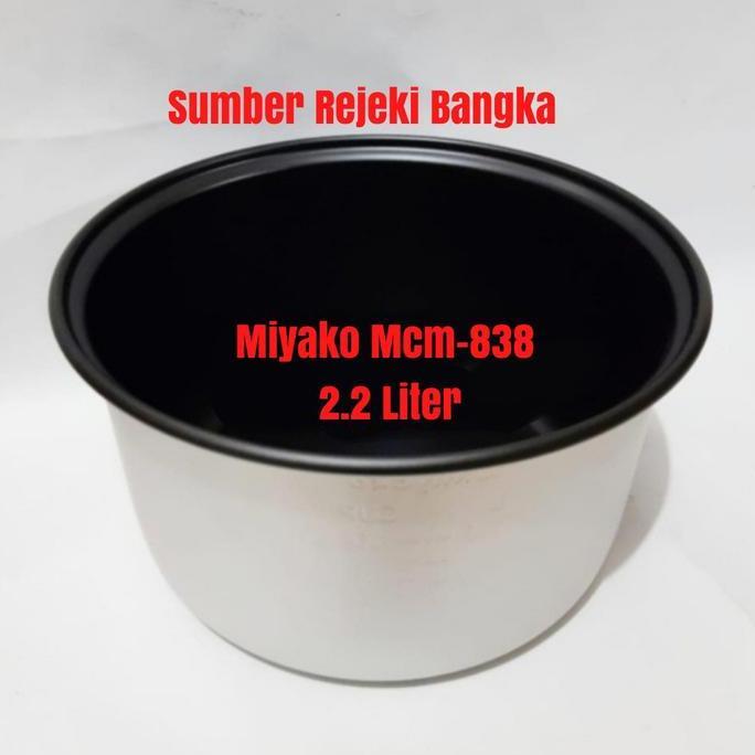 DISKON SPESIAL - INNER POT / PANCI 2.2 LITER MIYAKO MCM-838/MCM 838/MCM838