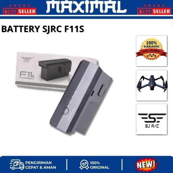 Battery Drone SJRC F5s Pro+ Original Type-C 7.4V 2000mAh Li-po Baterai