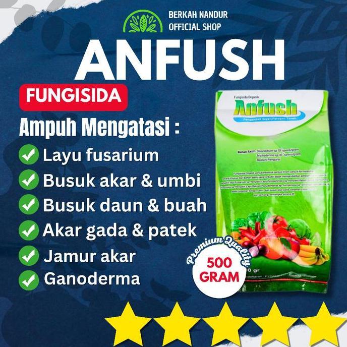 Fungisida Anfush 500 gr Pupuk Hayati Anfush