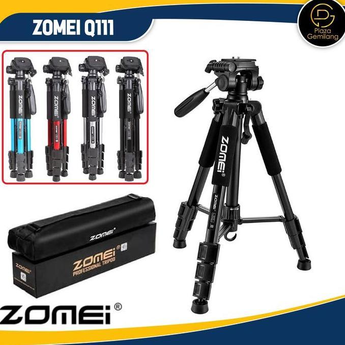 ZOMEI Q111 Professional DSLR Tripod & Pan Head - Tripod Zomei Q111