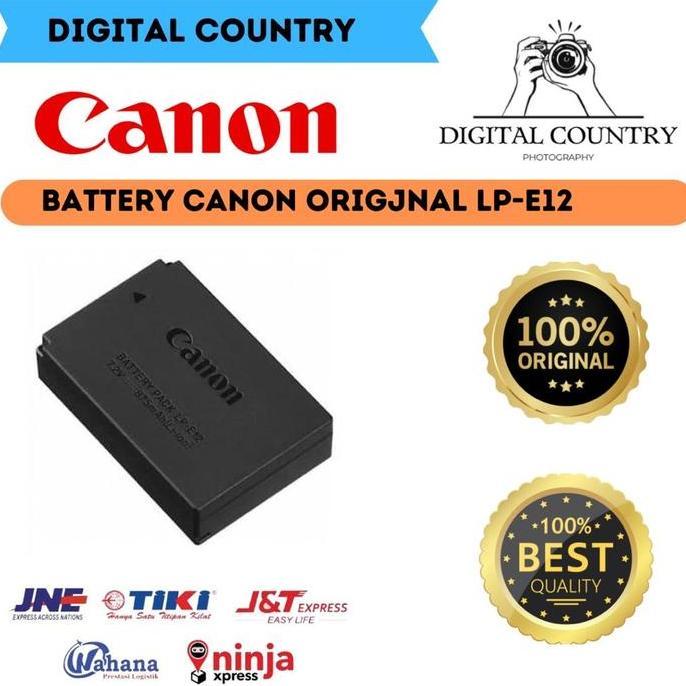 BATTERY CANON LP-E12 - BATTRAI CANON LP-E12 ORINAL