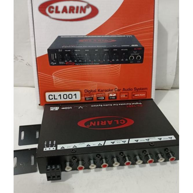 PARAMETRIC EQUALIZER CLARIN CL-1001 USB SD CARD KARAOKE