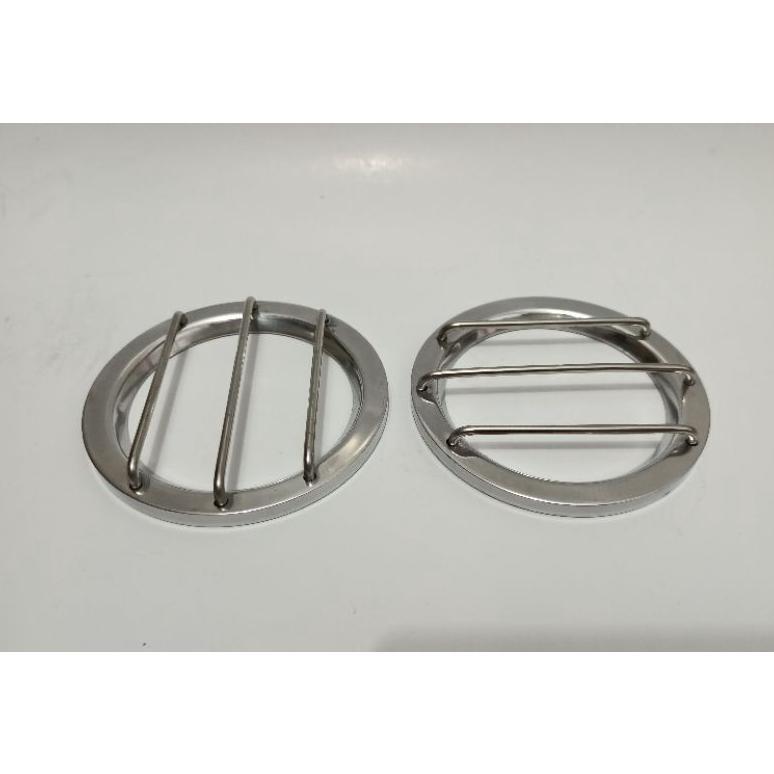 GRIL SPEKER 3INCH /TUTUP SPEAKER 3INCH BAHAN ALUMINIUM HARGA SATU SET/2PC
