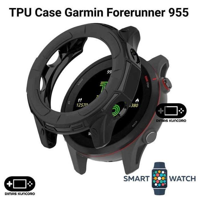 TPU Case Garmin Forerunner 955 silicone silikon cover bumper garmin forerunner fr 955 solar