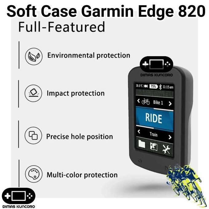 Soft Case Garmin Edge 820 silicone silikon bumper cover garmin edge 820 plus