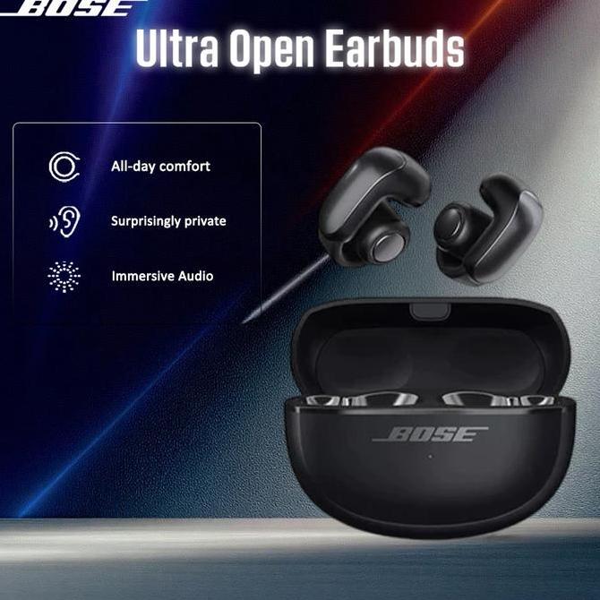100% Original Bose Ultra Open Earbuds TWS Open Ear Earphone Bluetooth Headset Active Noise Bone Cond