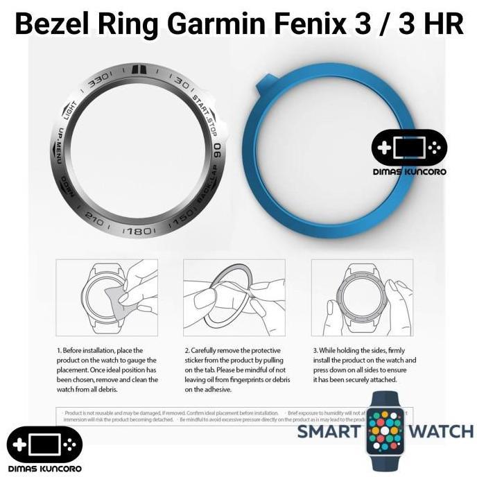 Bezel Ring Garmin Fenix 3 cover case bumper casing protector frame metal garmin fenix 3 hr