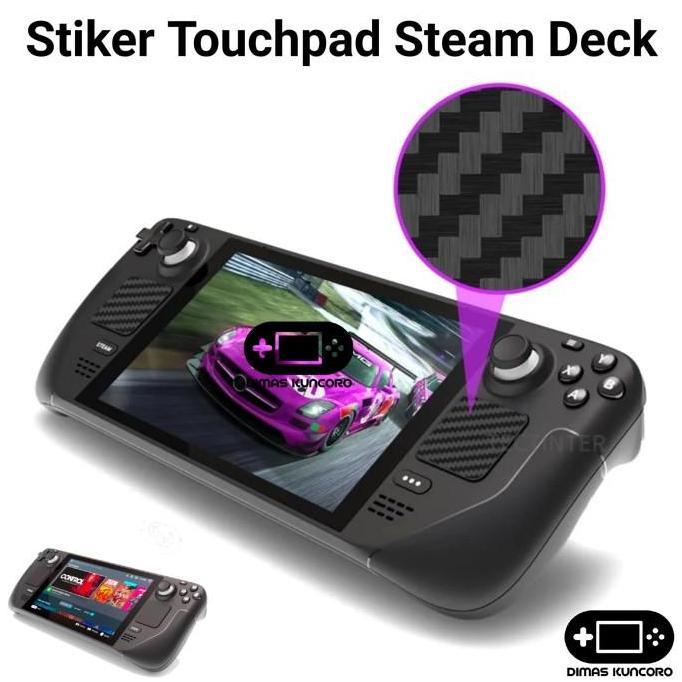 Stiker Touchpad Steam DECK stiker cover protective pelindung trackpad steam deck lcd oled