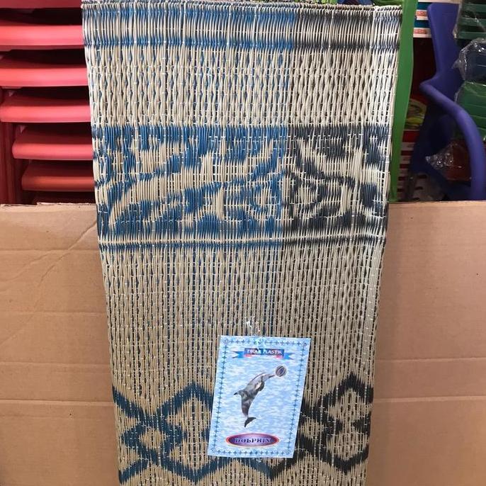 Tikar motif plastik dolphin