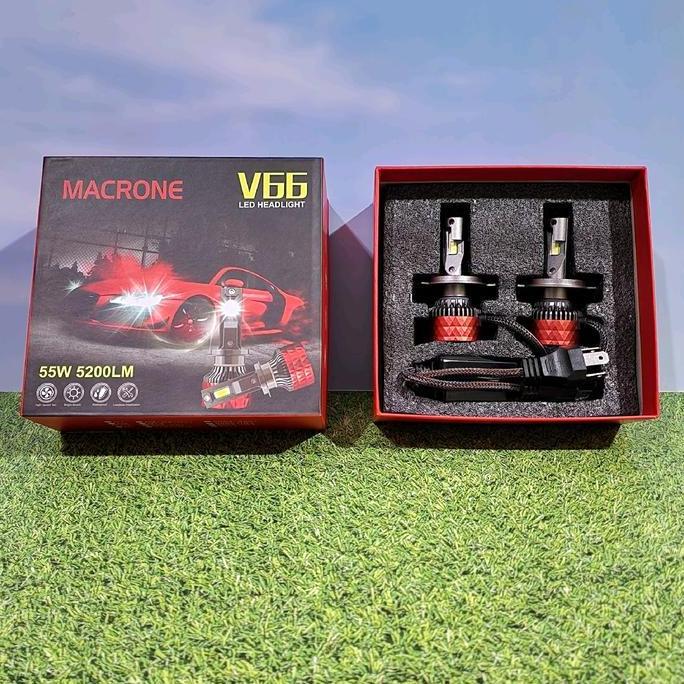 V66 Macrone Led Headlht H4 55Watt