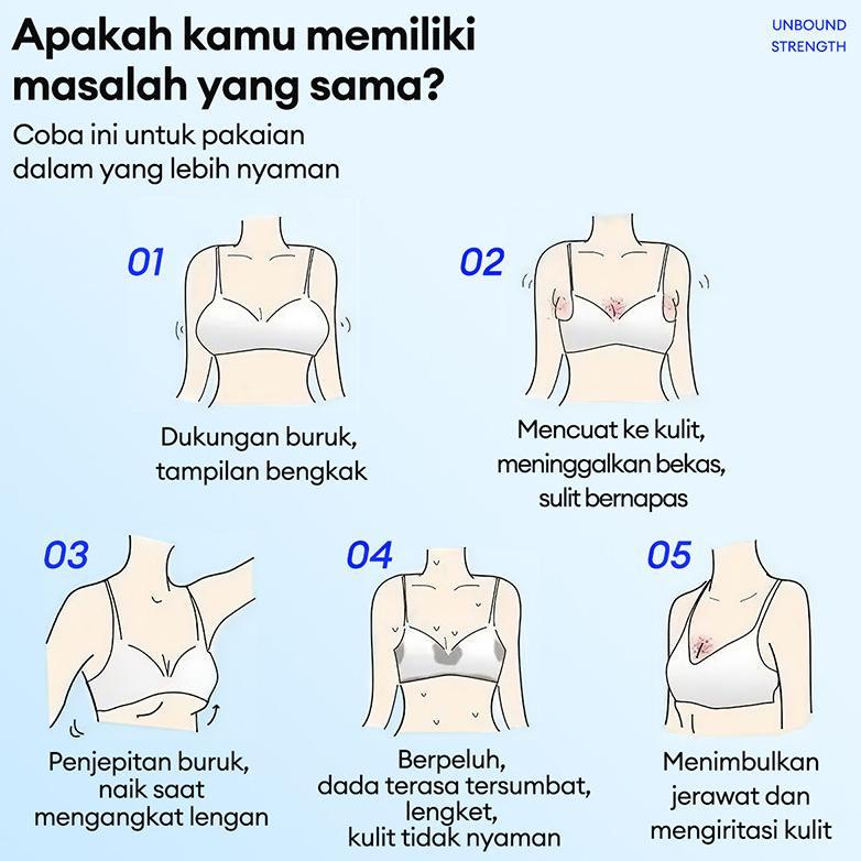 HOT DEALS Bra Olahraga Wanita Jaring Bernapas Anti Getaran untuk Olahraga Harian S6