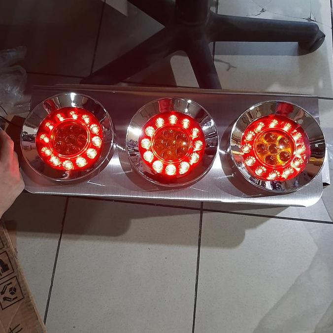 stop lamp Truk Tronton Fuso Led 24Volt Lampu Stop Truk - universal