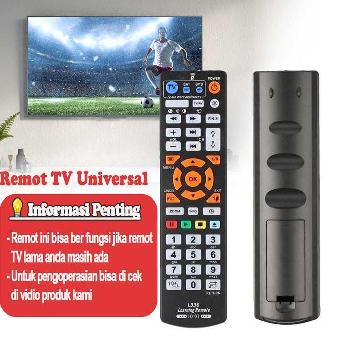 Remot TV Universal Untuk Semua Jenis Televisi Cloning Learning IR Remote L336