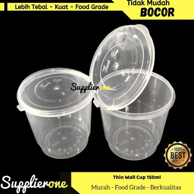 Mblg - Thinwall 150 Ml / Cup 150 Ml / Cup Puding 150 Ml / Mika 150 Ml