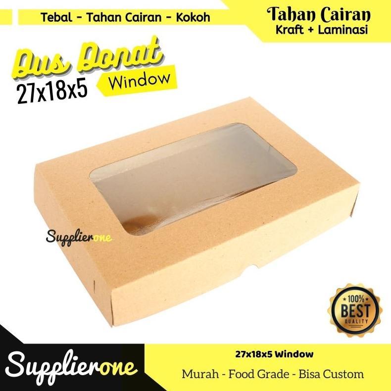 BESTPROMO Box Donat, Dus donat, Kotak Donat, Kemasan Donat, Tempat donat, box donat besar, custom bo