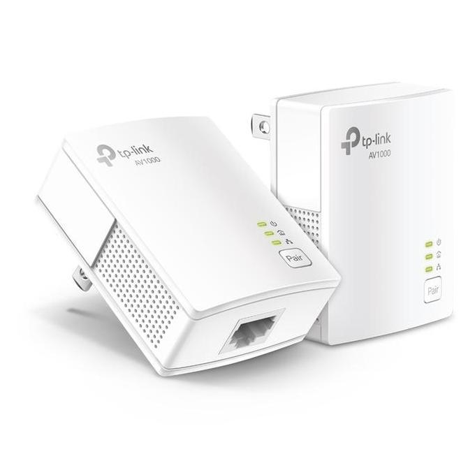 TERBARU - Tplink TL-PA7017 KIT AV1000 Gigabit Powerline